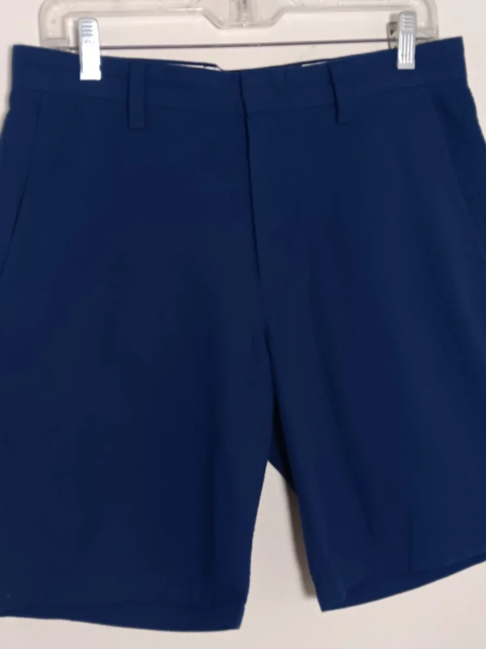 Jcrew club mens performance shorts blue flat front 30W 9